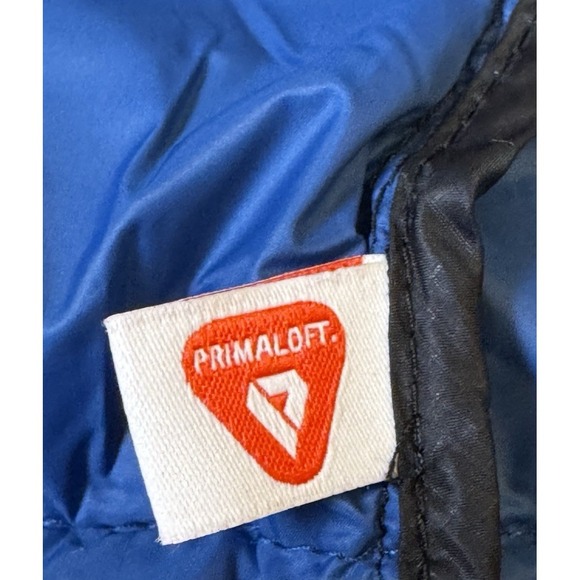 Abercrombie & Fitch Mens Packable Puffer Vest M Navy Primaloft Water Resistant - Picture 6 of 10